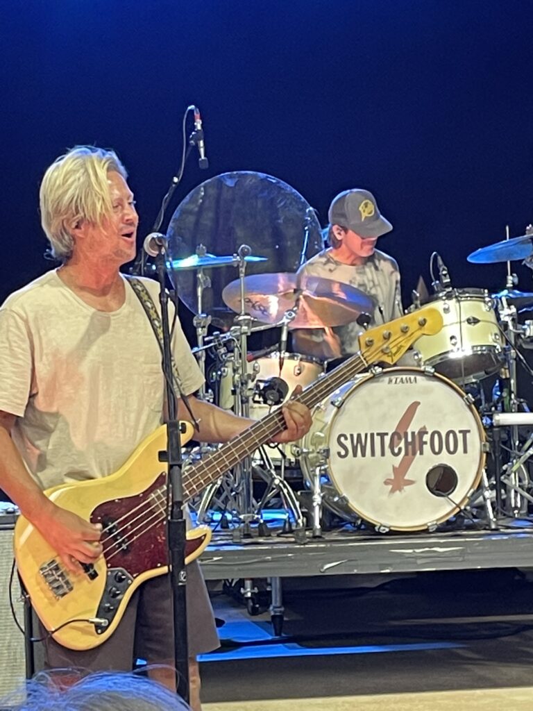 Jon Foreman leading the band.